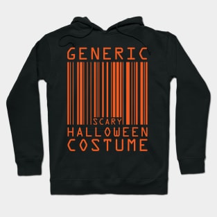 Halloween Barcode Costume (Orange)[HT] Hoodie